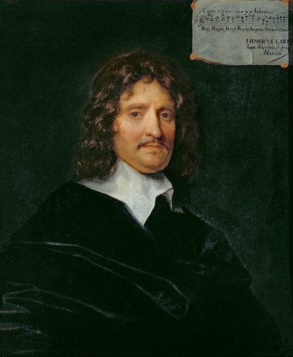 Henry Laws ca.1635 by Sir Anthony van Dyck 1599-1641  Faculty of Music Collection Oxford University 